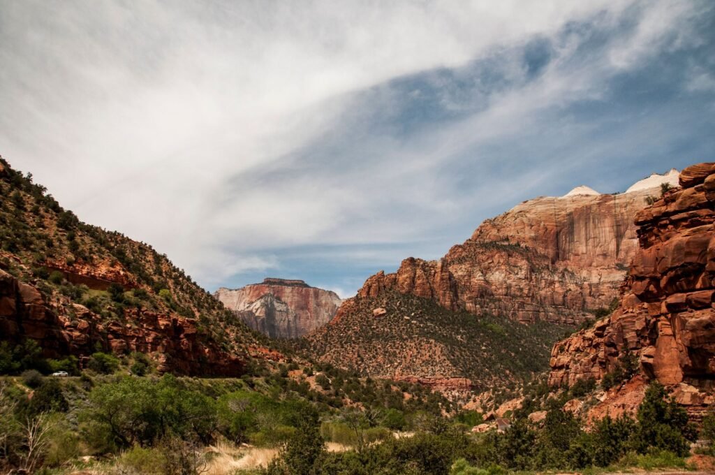 Kliffen in Zion National Park