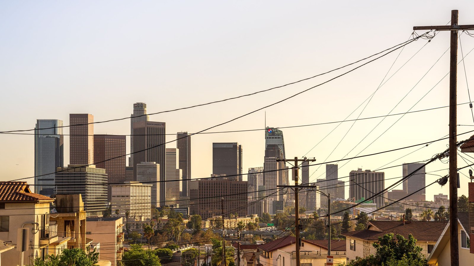 Skyline van downtown Los Angeles
