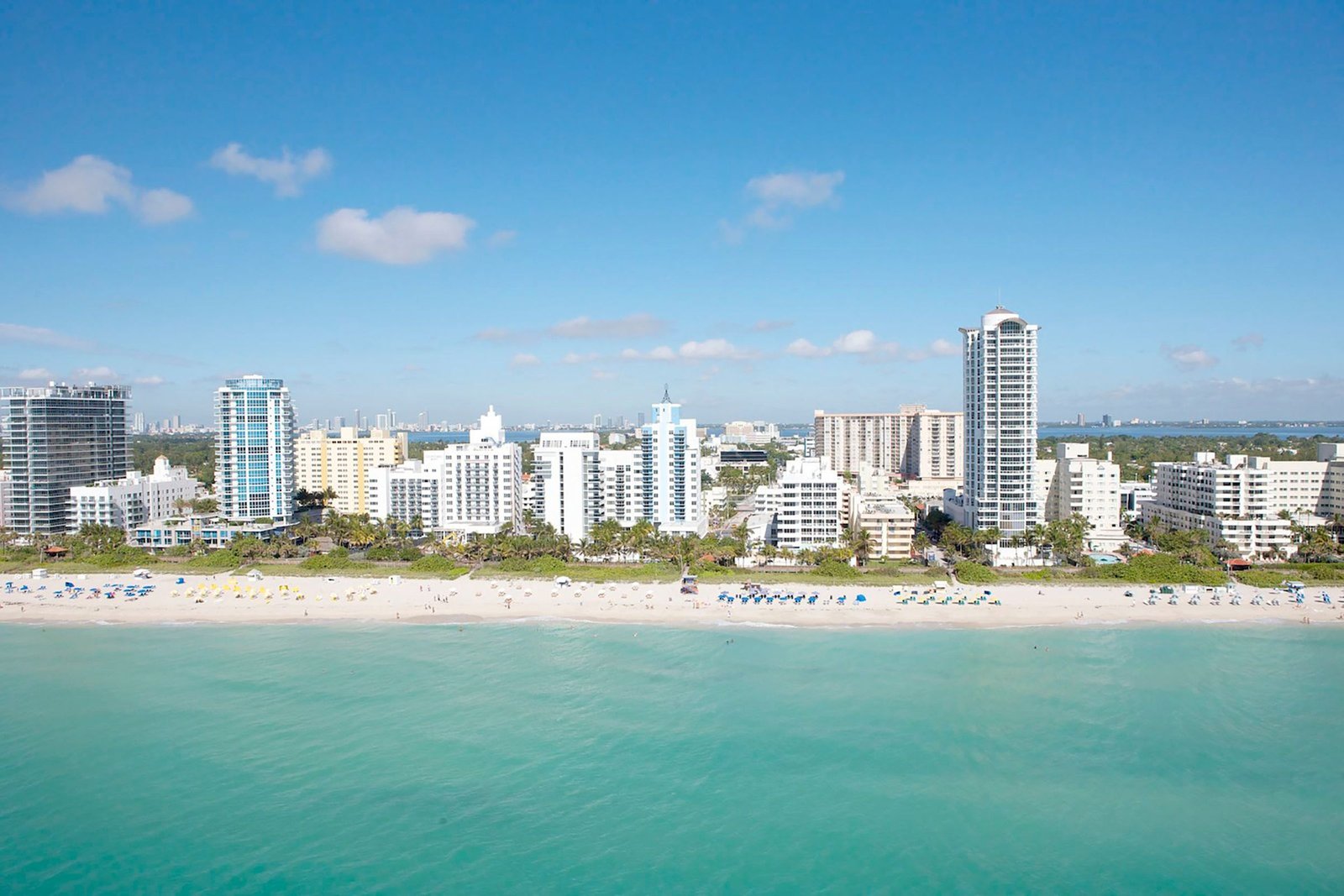 Miami Beach vanaf zee