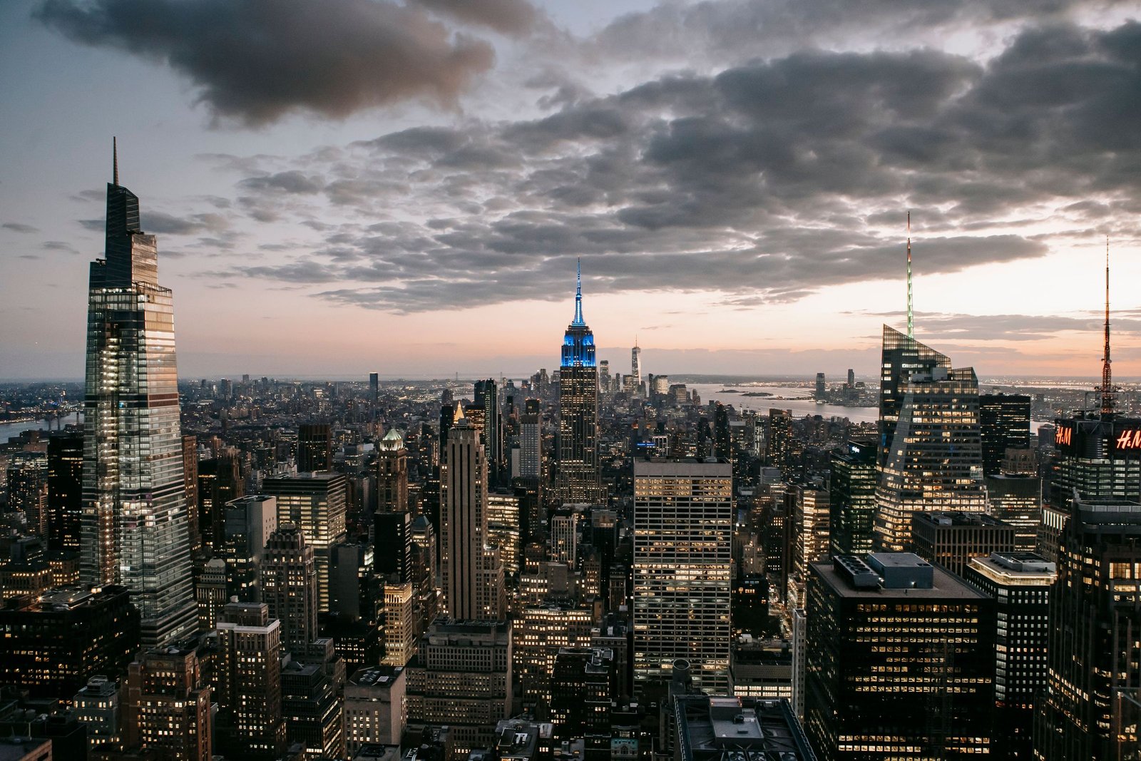 Midtown Manhattan met het Empire State Building