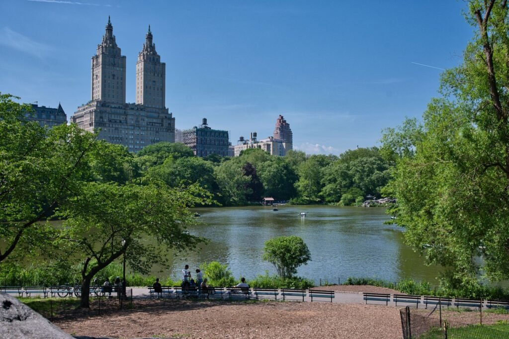 Meer in Central Park met de San Remo