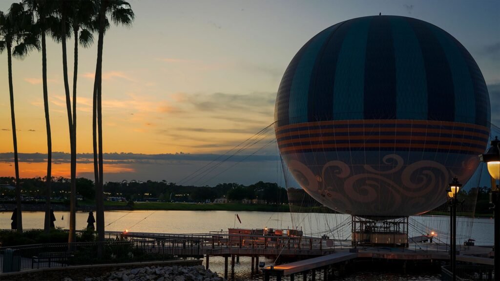 Luchtballon bij Disney Springs