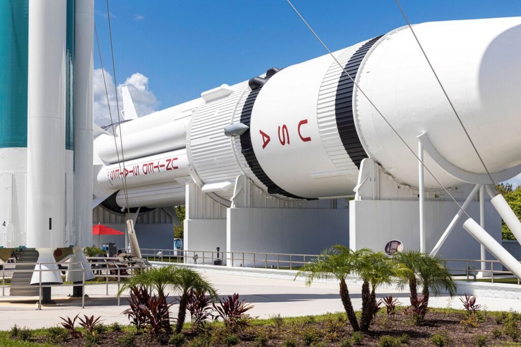 Raketten bij Kennedy Space Center