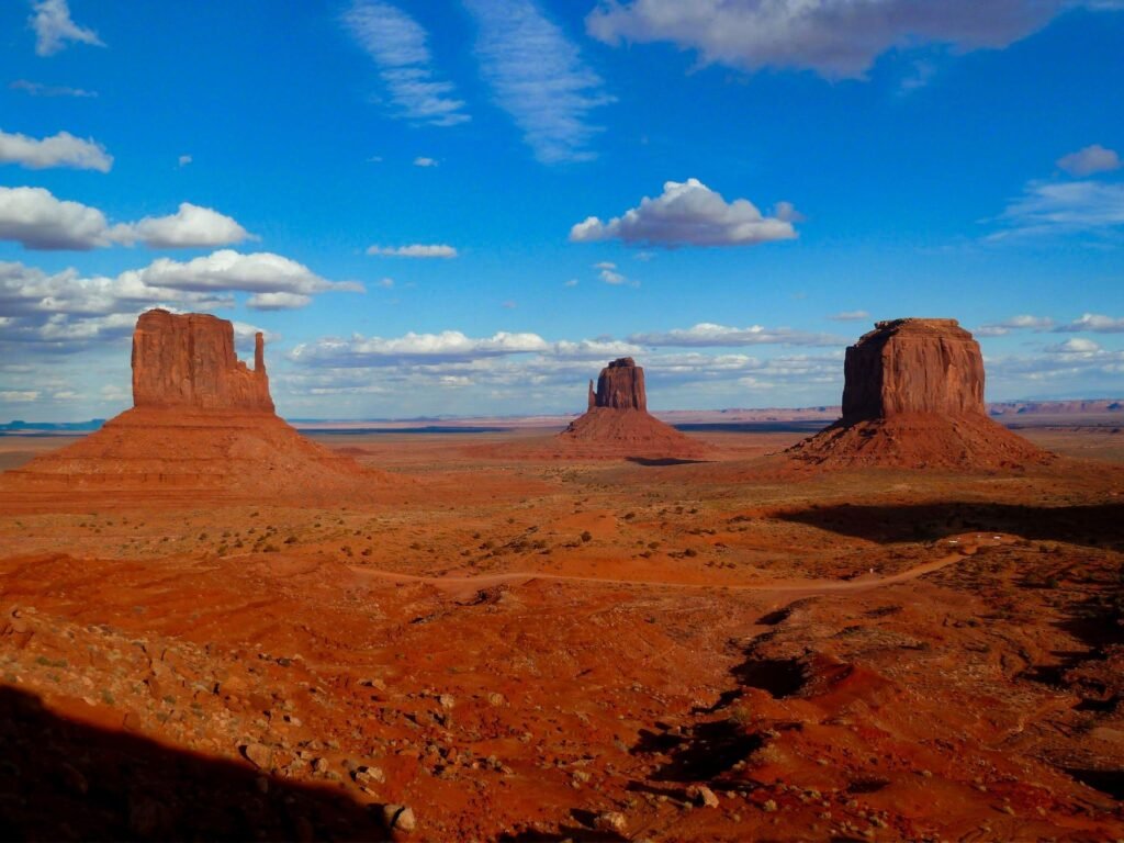 De buttes van Monument Valley