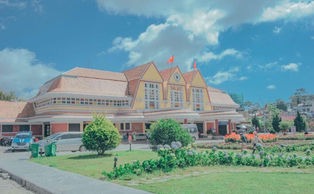 Het oude treinstation van Da Lat