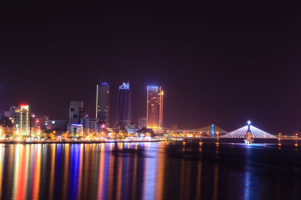 Da Nang bij nacht