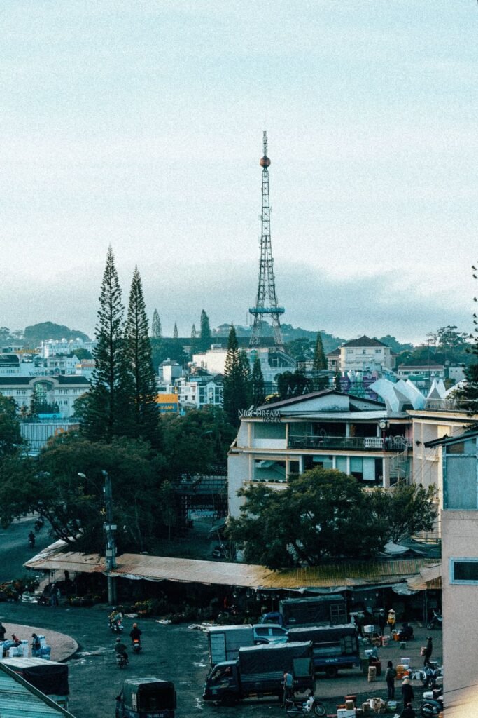 Uitzicht over Da Lat